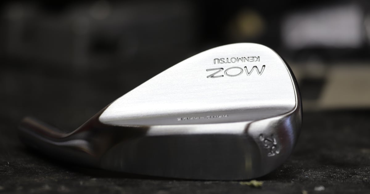 釼持 MOZウェッジ CW-01B 58°/12°/フェース面ノーメッキ 釼持 MOZウェッジ CW-01B 58°/12°/フェース面ノーメッキ ☆MOZ