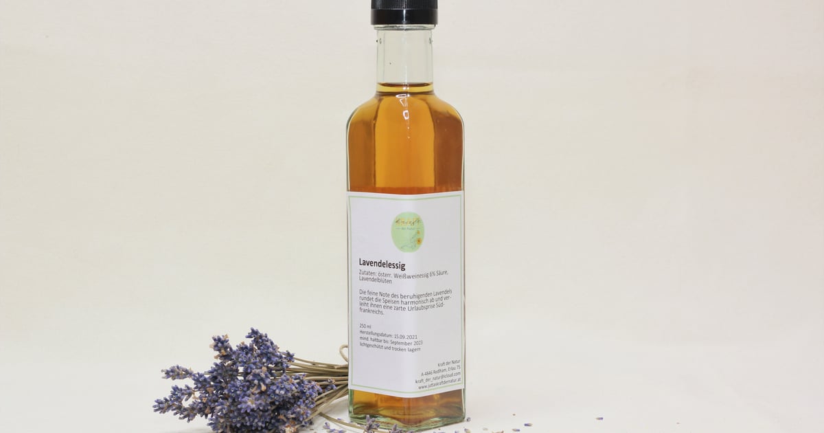 Lavendelessig - Essige - Shop | Kraft der Natur
