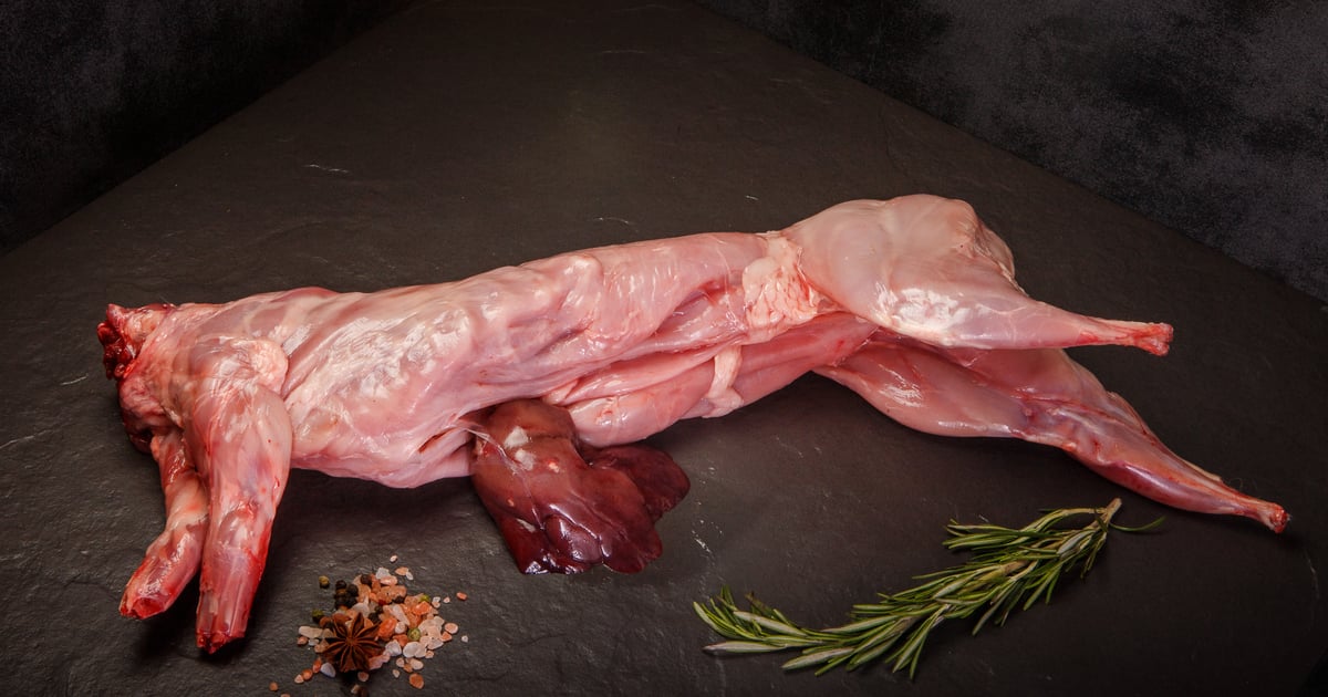 Kaninchen ganz - Frisches vom Kaninchen - Shop | Büning ist lecker!