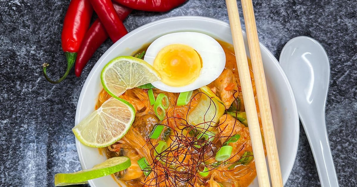 Malaysische Suppe laksa - Kochen | Cooks-Report.de