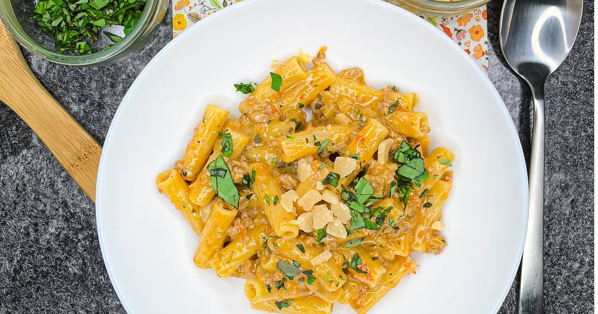 Rigatoni Pasta - Veggie | Cooks-Report.de