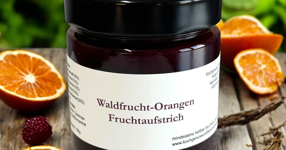 Waldfrucht-Orangen Fruchtaufstrich - Onlineshop | Kochgenuss & Feinkost ... Waldfrucht-Orangen Fruchtaufstrich - Onlineshop | Kochgenuss & Feinkost ...