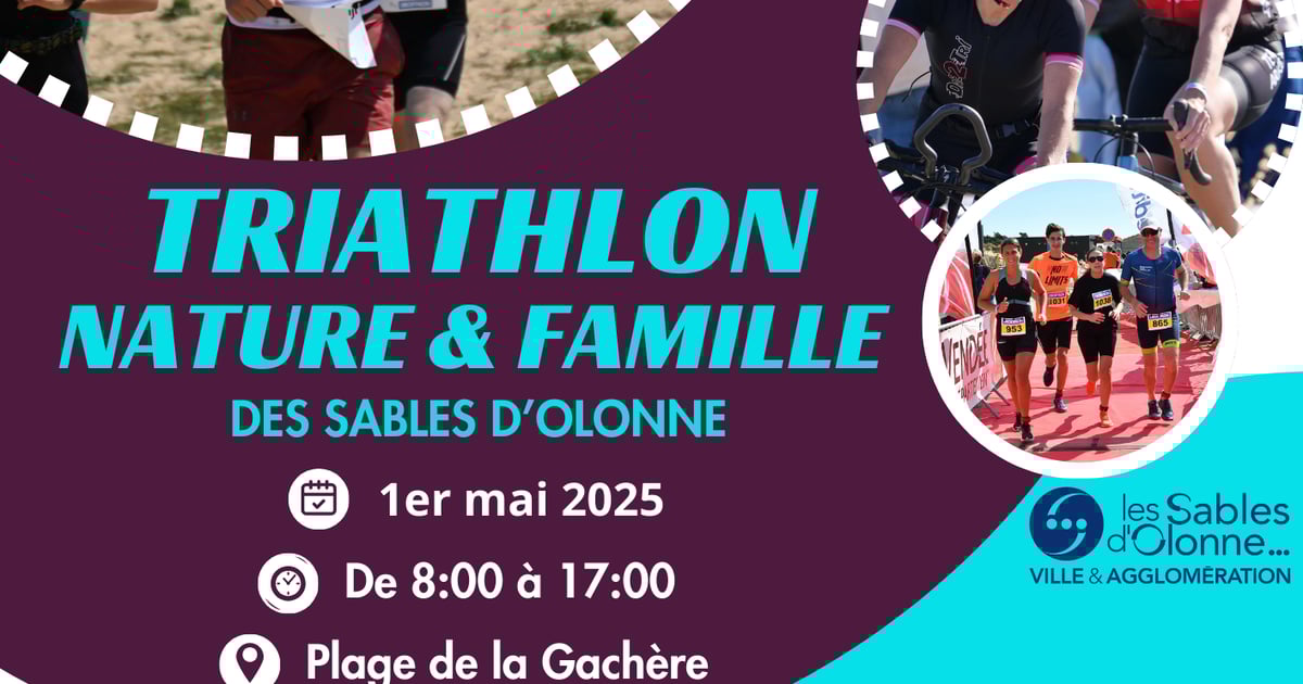 Triathlon Nature&Famille des Sables d'Olonne