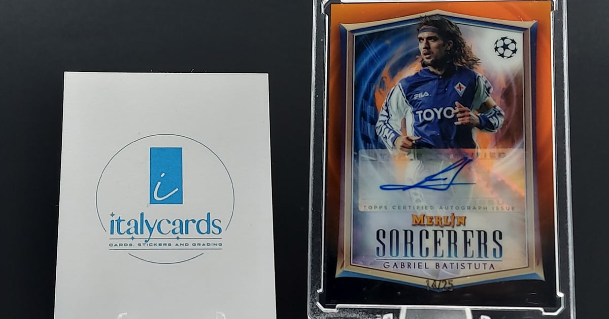 22-23 Topps Merlin BATISTUTA 直筆サインカード 22-23 Topps Merlin BATISTUTA 直筆サインカード 【公式通販】