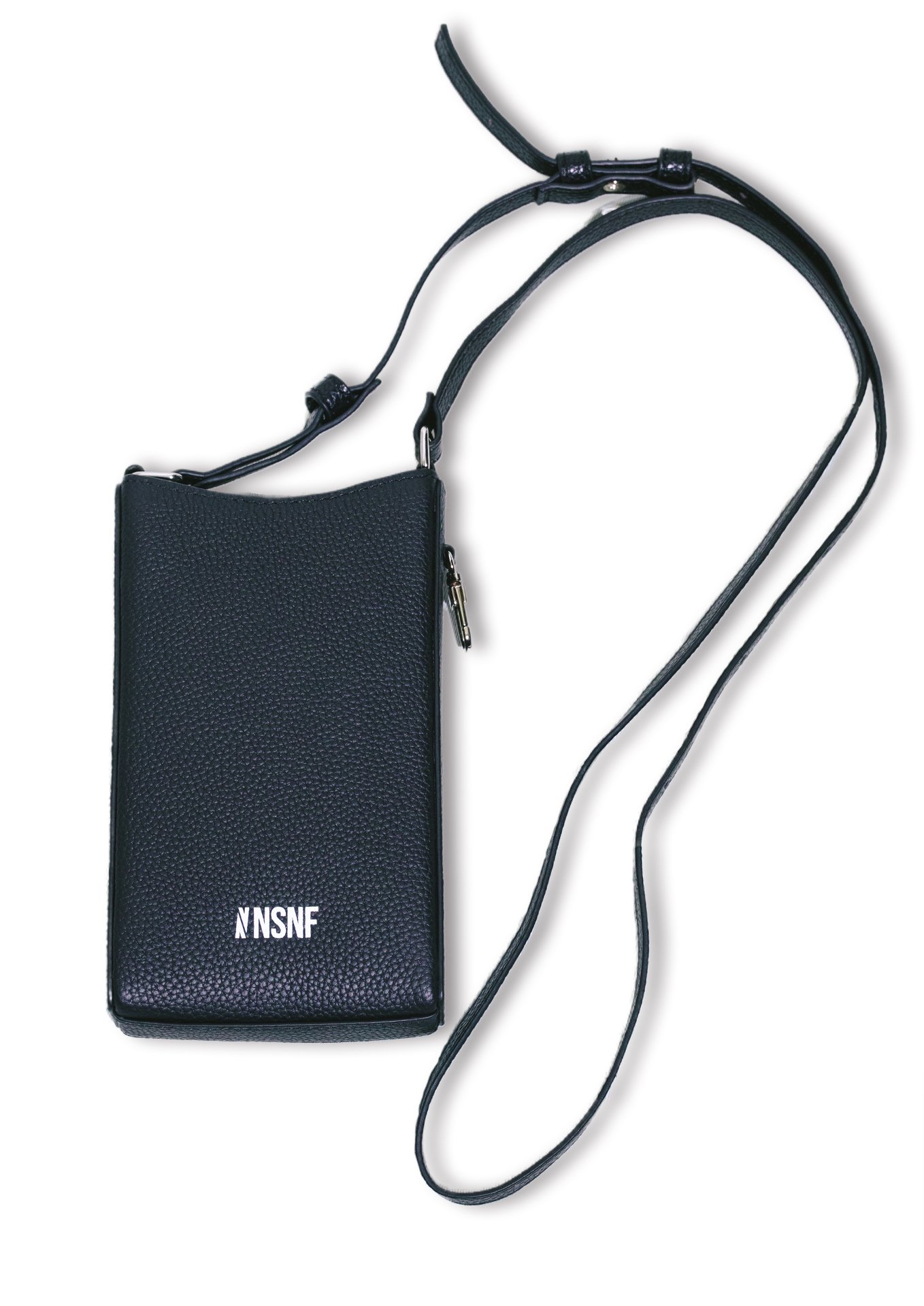NSNF ロゴスマートフォンレザーバッグ 明希 シド Logo Smartphone leather Bag - #04 COLLECTION - ARCHIVE