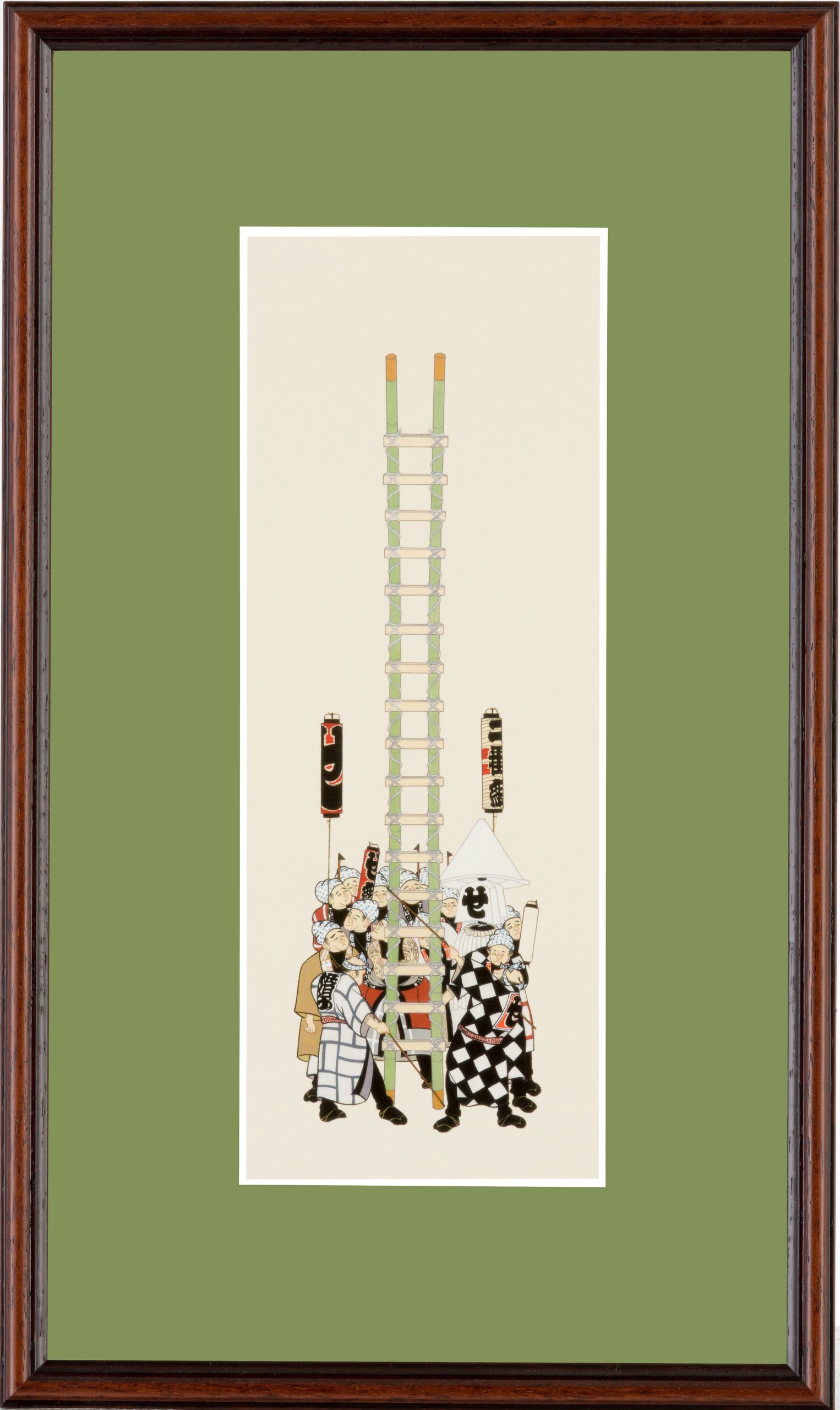 京橋の「江戸っ子」が火消しを描いた錦絵展－特別オーダーも