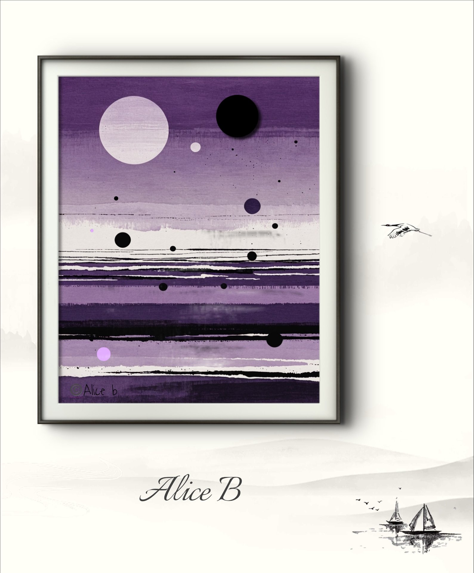 Neo modern digital art Gallery | Alice B official
