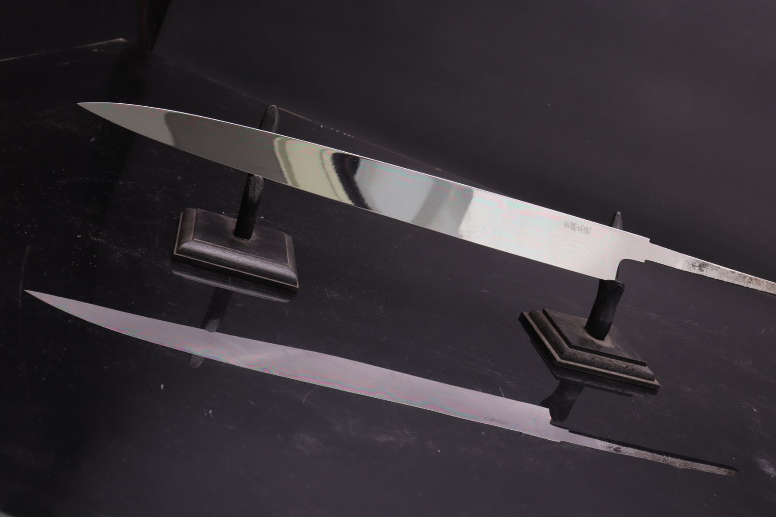 沖芝　正國作　ふぐ引き8寸五分白ニ鋼 沖芝 正國作 ふぐ引き8寸五分白ニ鋼 CATEGORY 鍛冶