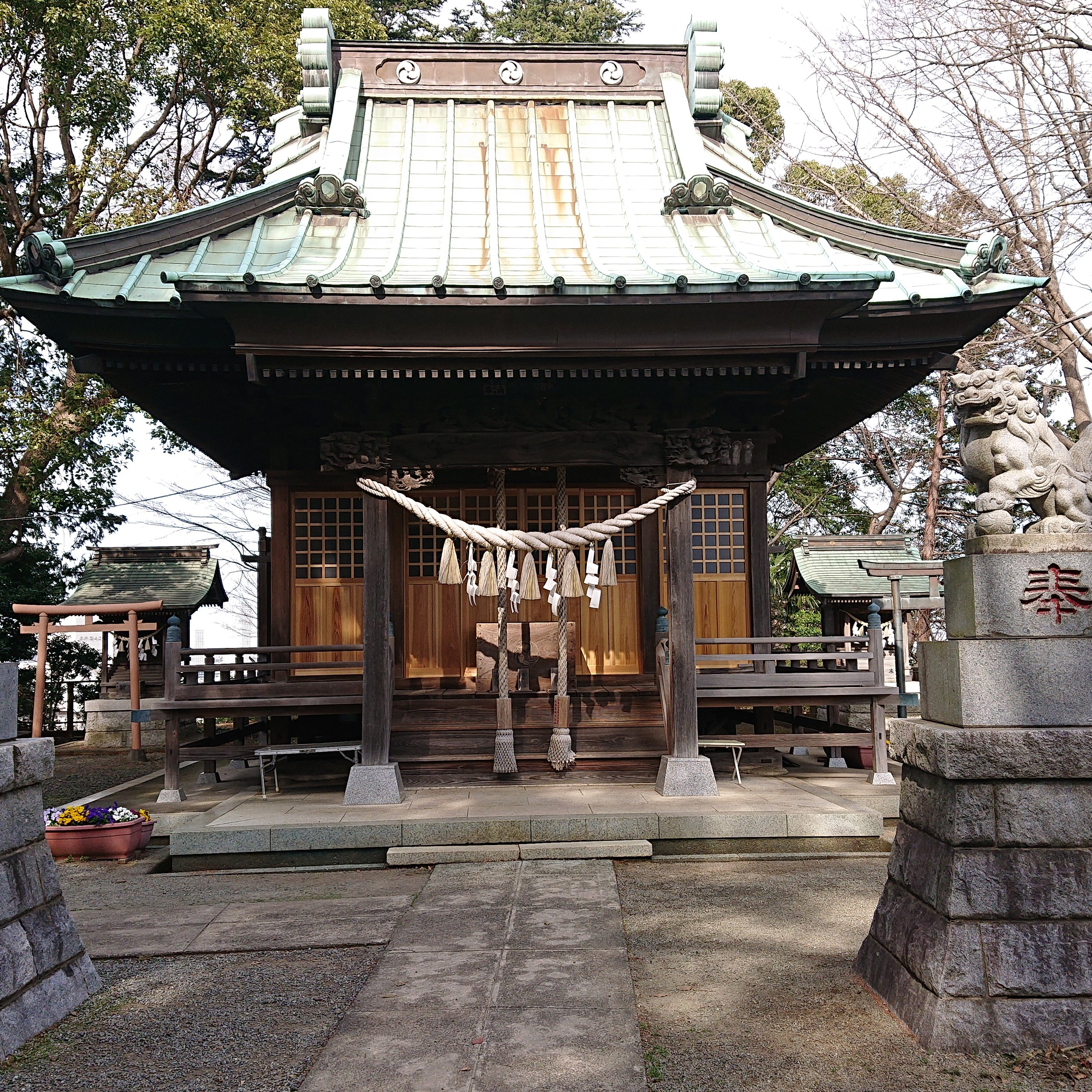 新作八幡宮 - 奉務神社 | nakanoshimainari-jinja