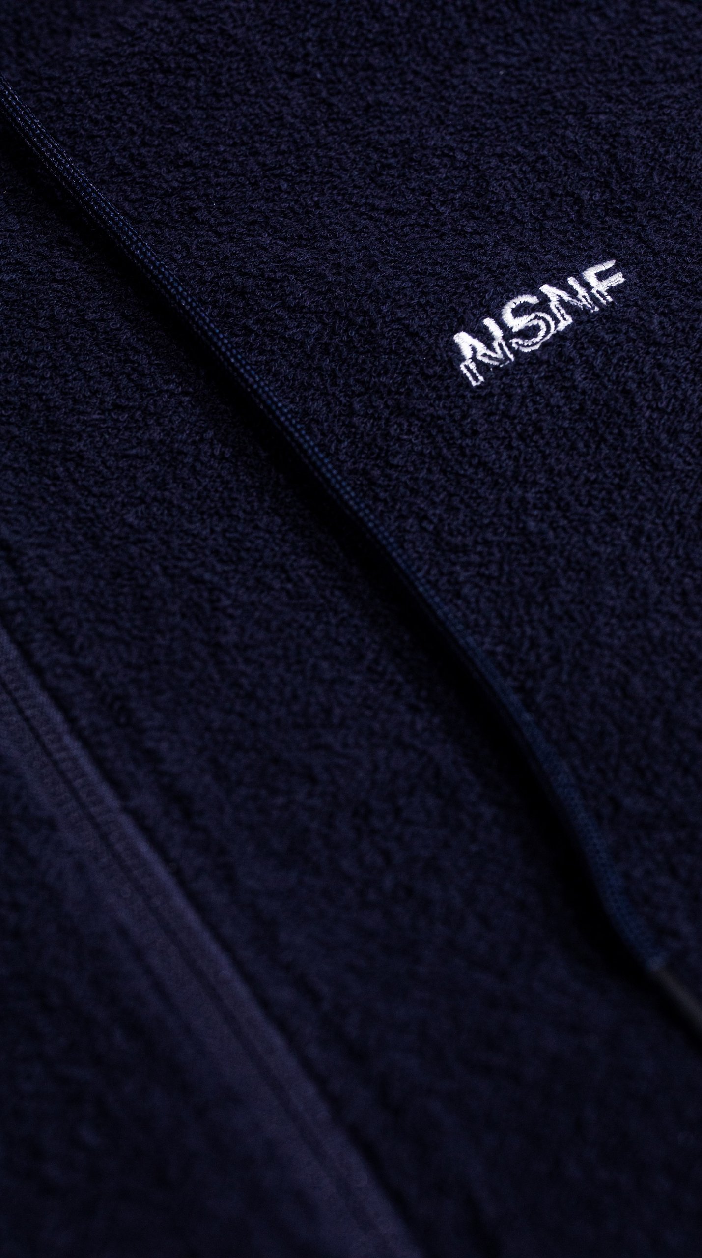NSNF Pile Logo Zip Hoodie 明希　シド NSNF Pile Logo Zip Hoodie 明希シド