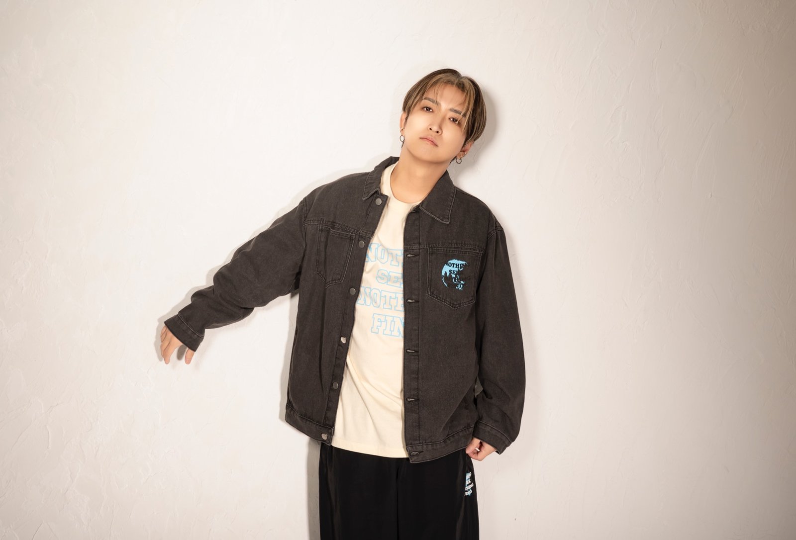 Aki シド明希 NSNF#06 フーディ ブラック Ｍサイズ Aki シド明希 NSNF#06 フーディ ブラック Mサイズ