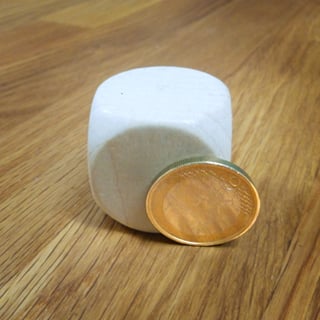 DIY Holzwürfel Set 10 Stück 25mm - Blanko Würfel Zum Bemalen Und Schnitzen