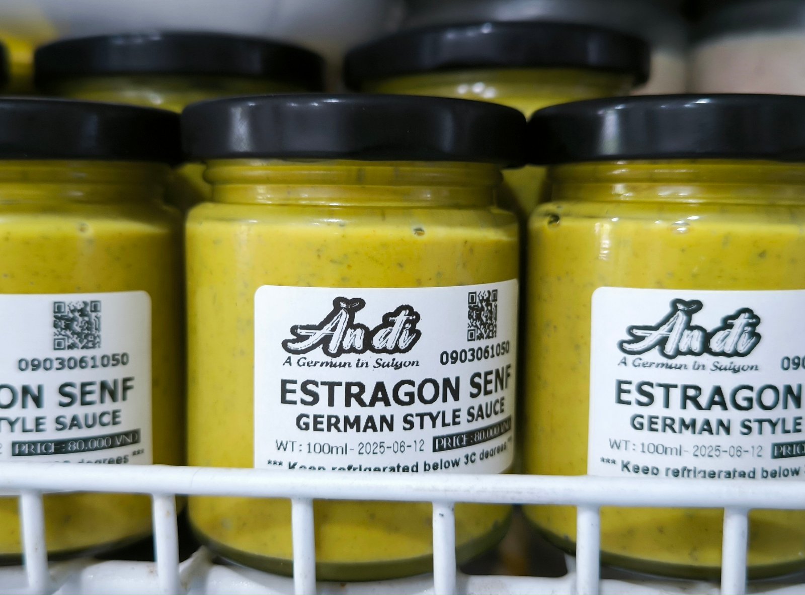 Estragon Senf 100ml/jar