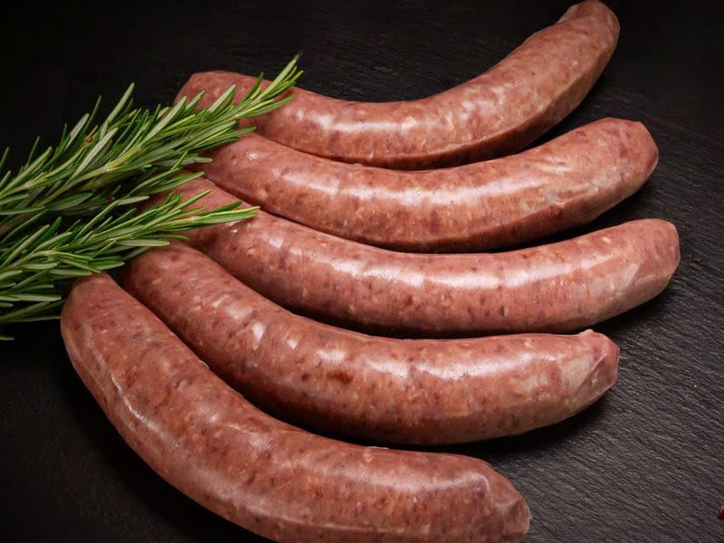 Beef Angus Raw Sausage – 500g (4 links)