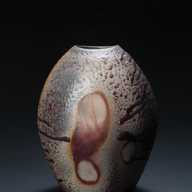 備前焼、花瓶、よう変、柴岡正志作。 柴岡正志 - ARTIST | 柴岡陶泉堂