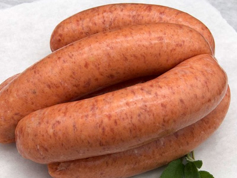 British Pork & Beef Tomato Sausage 500g