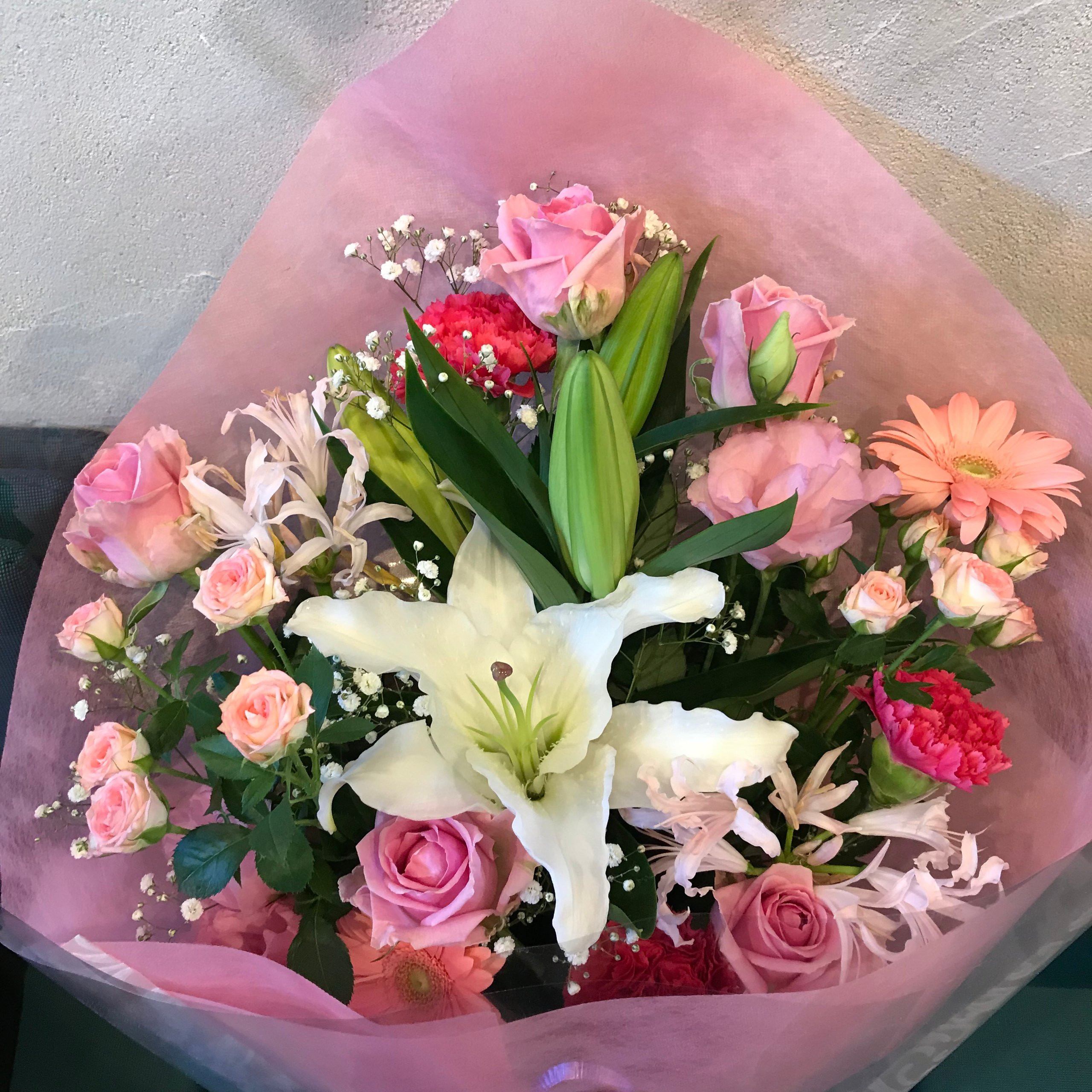 花束（ワンサイドブーケ） - Product | 花の店ボニータ