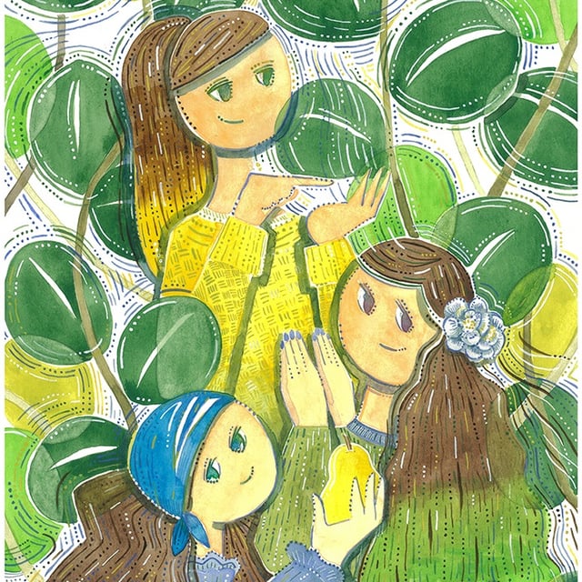 2019_01 - Watercolor - illustrations | Illustrator Sunopi-web