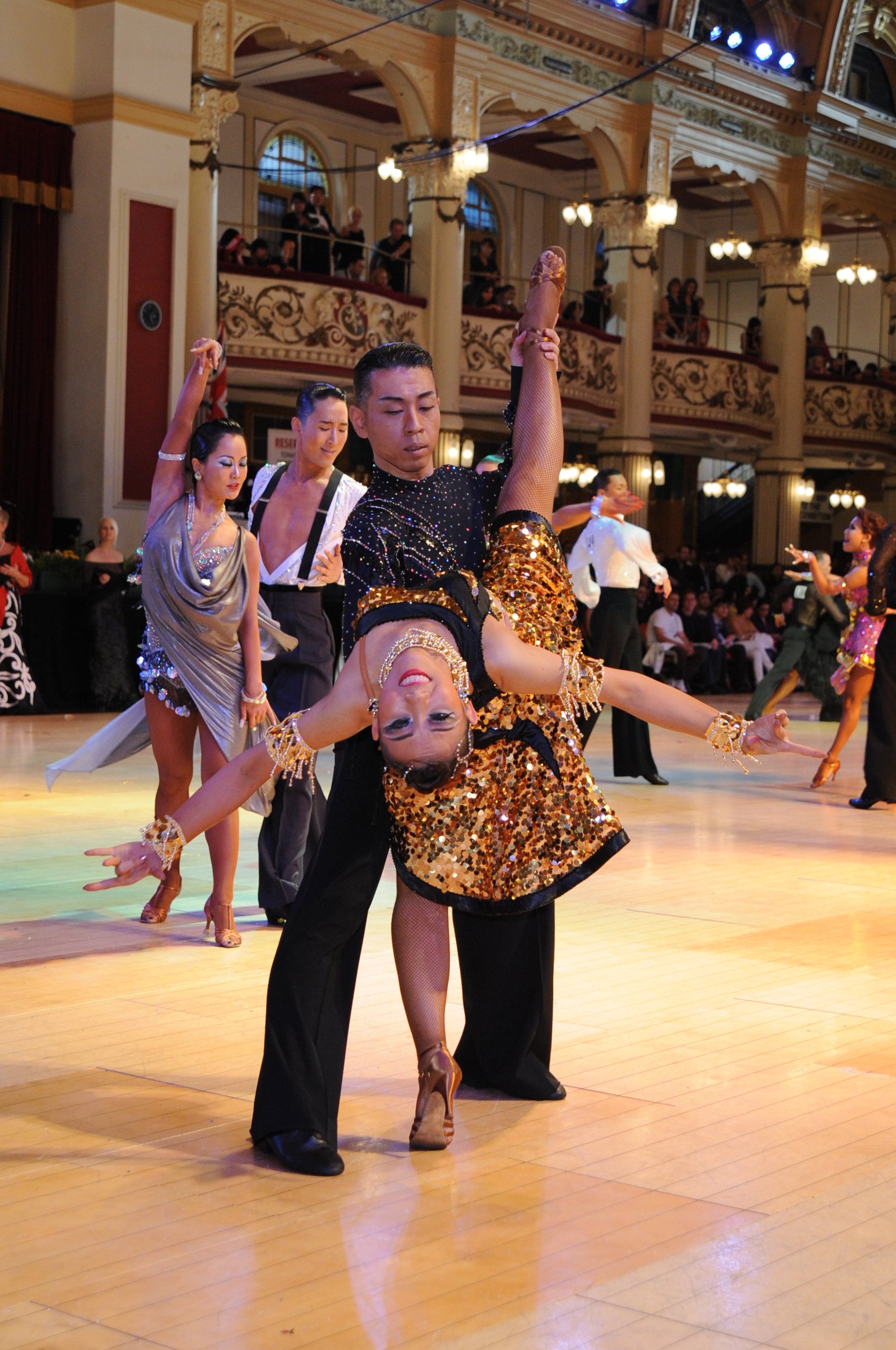 社交ダンス用飯島 小島獅桐選手