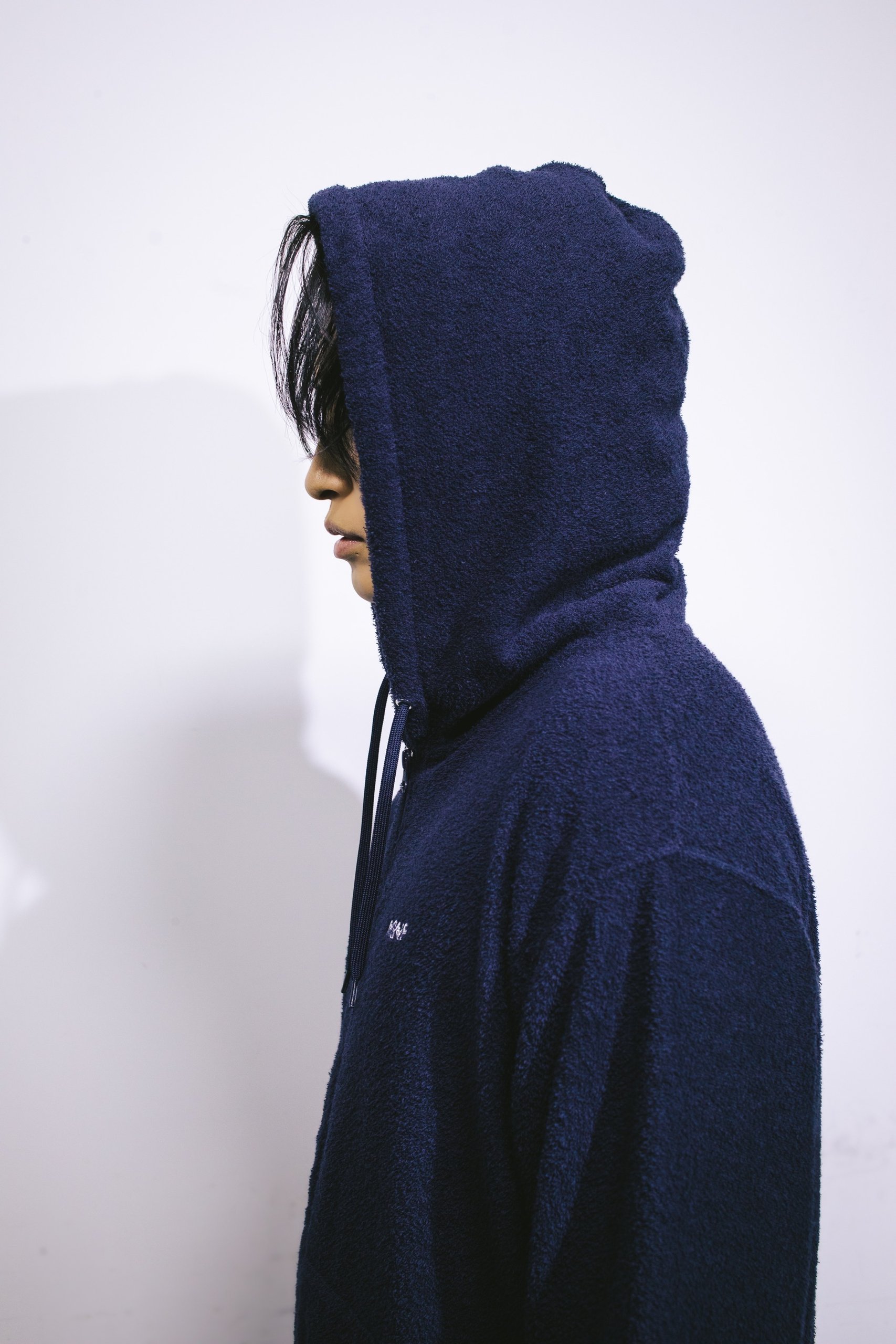 NSNF Pile Logo Zip Hoodie 明希　シド Pile Logo Setup - #04 COLLECTION - ARCHIVE | シド 明希が表現
