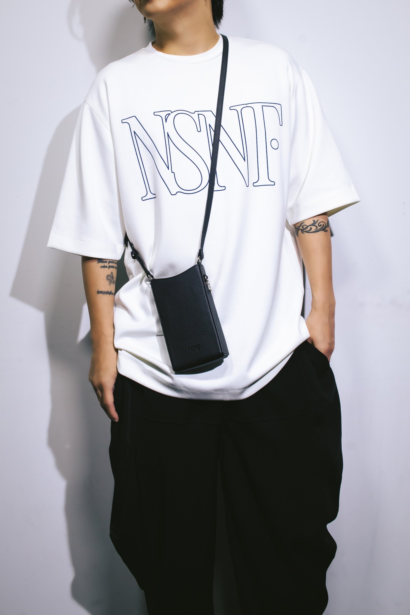 Logo Smartphone leather Bag - #04 COLLECTION - ARCHIVE