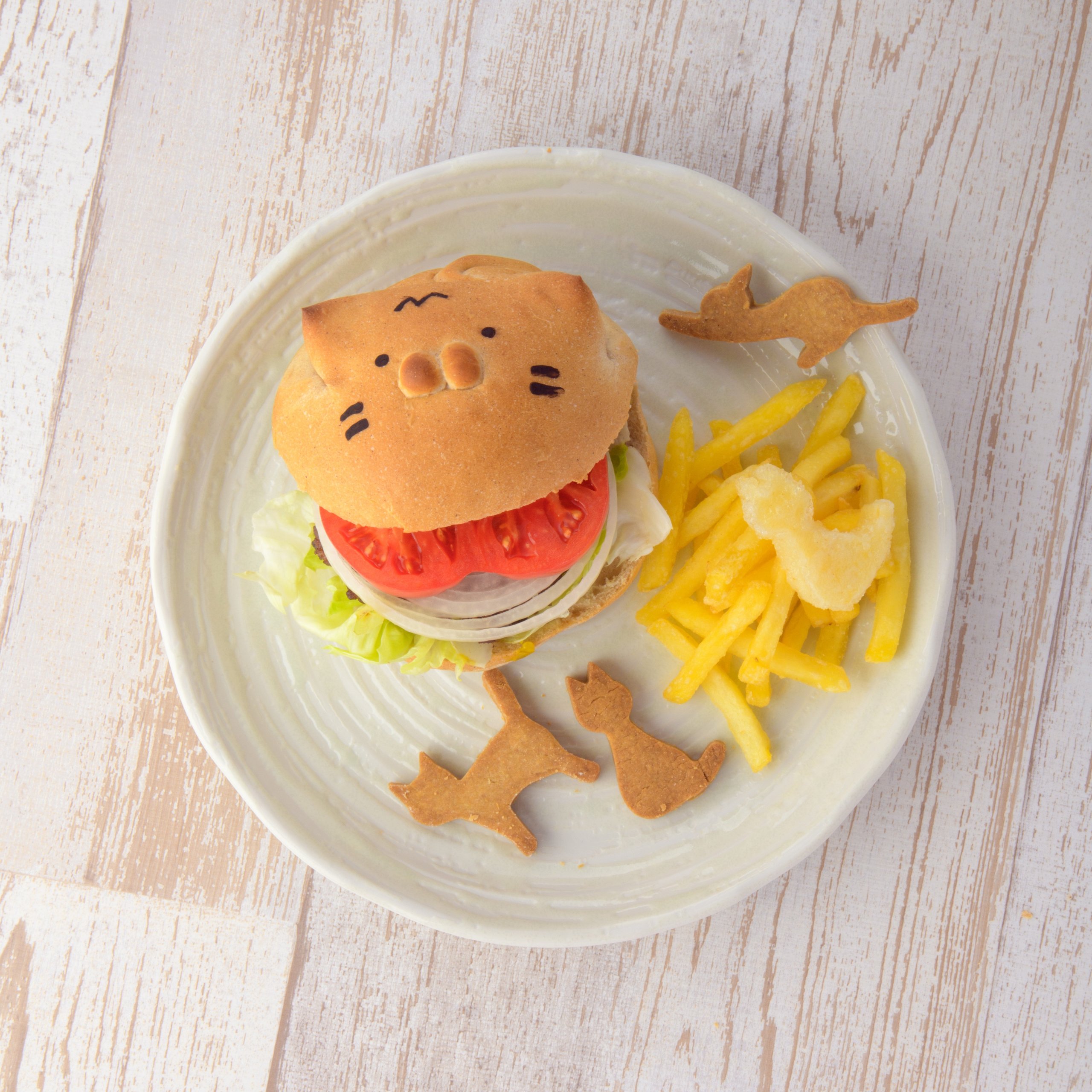 まきのねこバーガー | 八幡家ねこ部