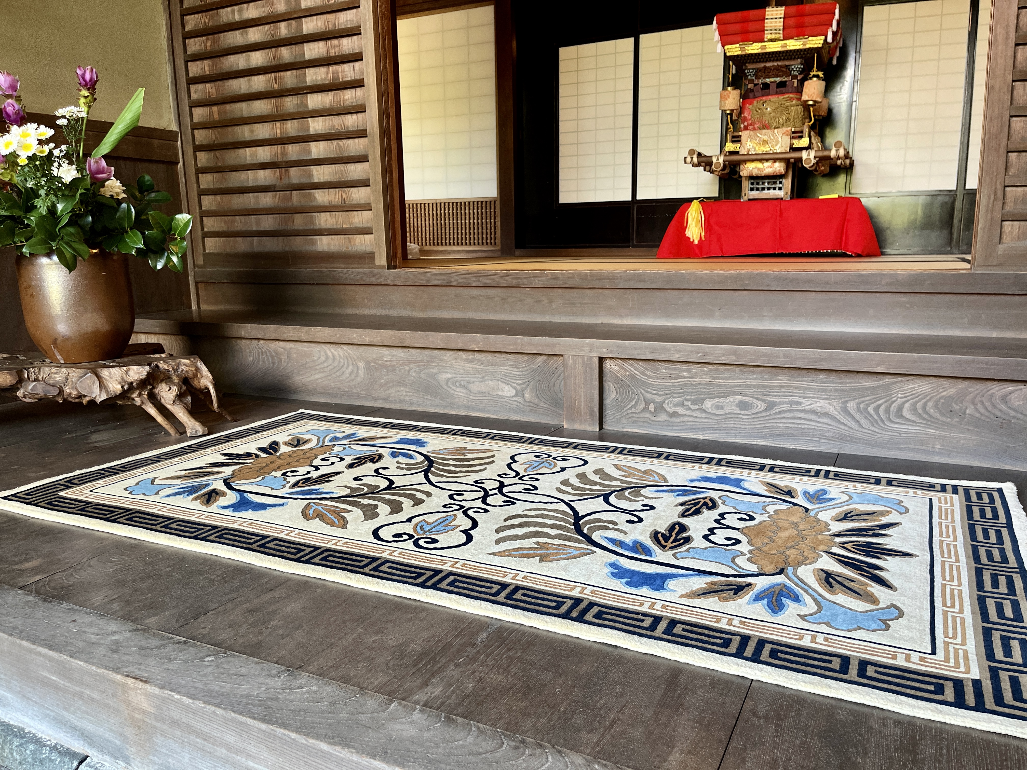 作品紹介 | 赤穂緞通工房《羊舎》AKO-DANTSU 