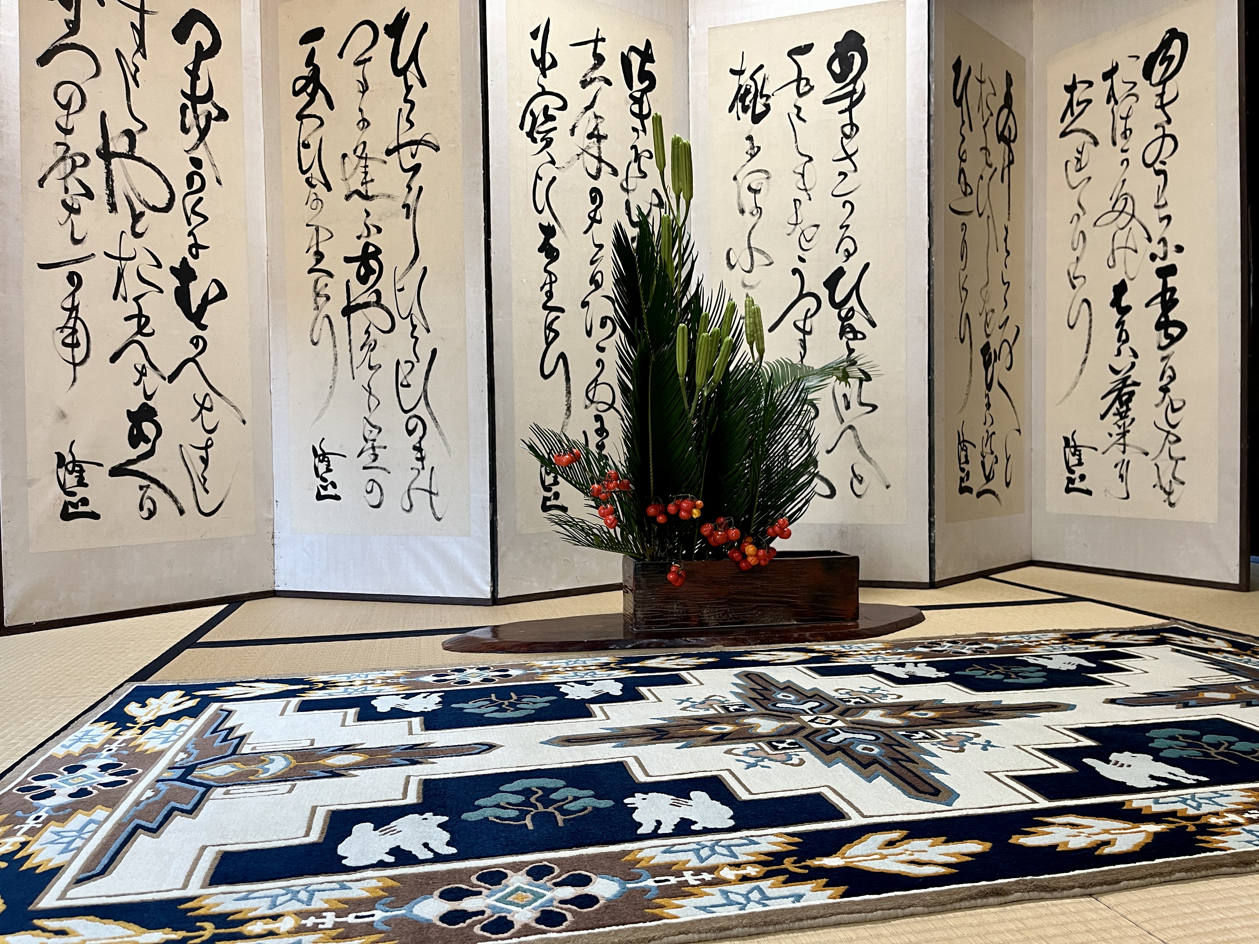 作品紹介 | 赤穂緞通工房《羊舎》AKO-DANTSU 